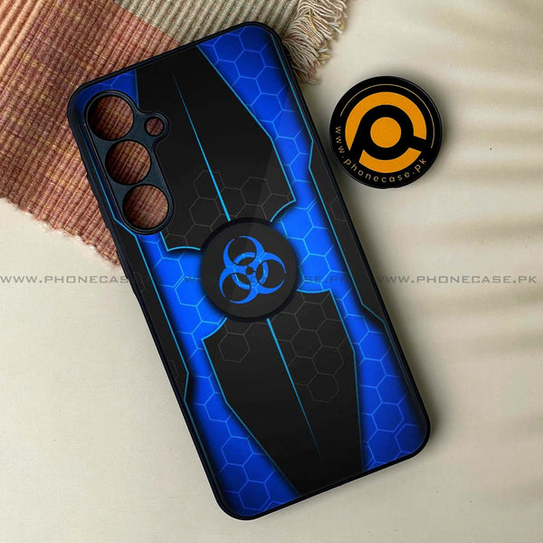 Samsung Galaxy S24 FE - Biohazard Sign Series - Premium Metal Printed soft Bumper shock Proof Case