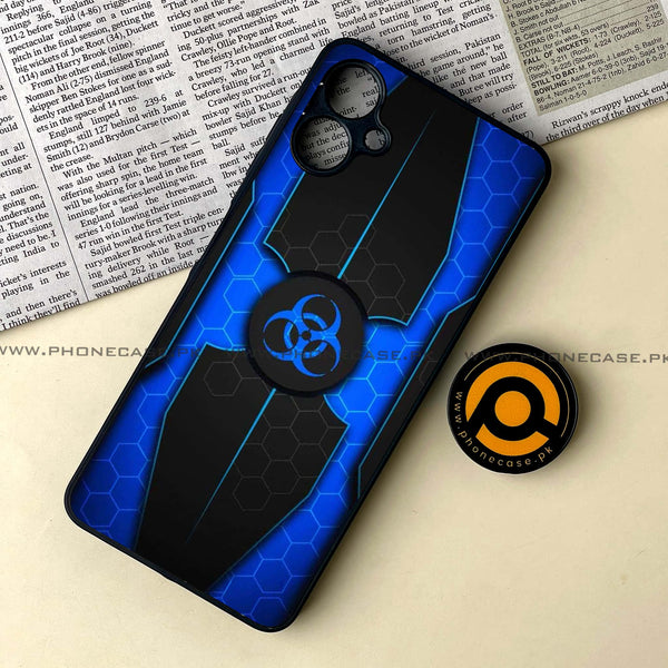 Samsung Galaxy A06  -  Biohazard Sign Series - Premium Metal Printed soft Bumper shock Proof Case
