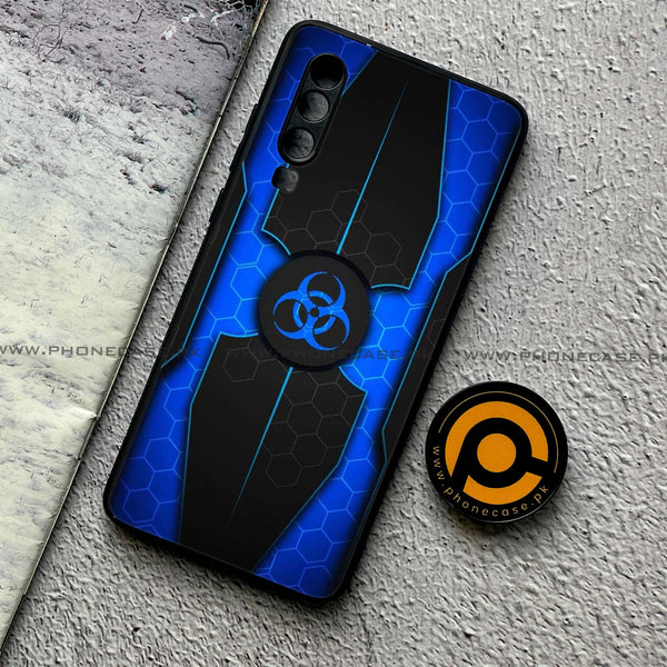 Huawei P30 - Biohazard Sign Series - Premium Printed Glass soft Bumper shock Proof Case