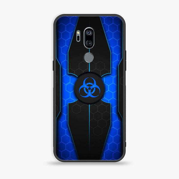 LG G7 ThinQ - Biohazard Sign Design 1  - Premium Printed Glass soft Bumper shock Proof Case  CS-24123 CS-24445