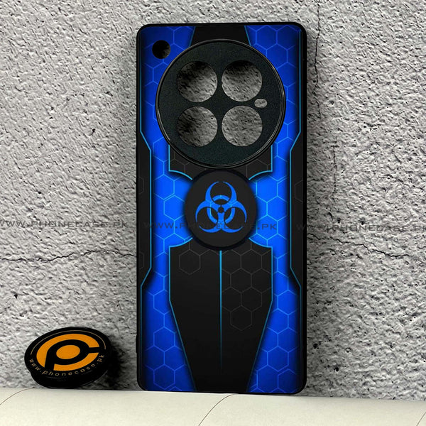 Infinix Zero 40 - Biohazard Sign Design 1 - Premium Metal Printed soft Bumper shock Proof Case CS-40113