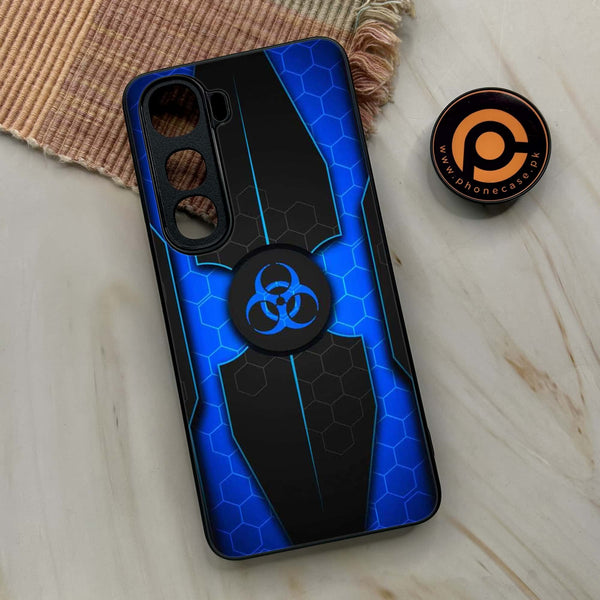 Vivo Y400 -  Biohazard Sign Series - Premium Metal Printed soft Bumper shock Proof Case