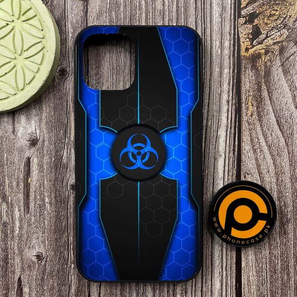 iPhone 12 - Biohazard Sign Series - Premium Metal Printed soft Bumper shock Proof Case