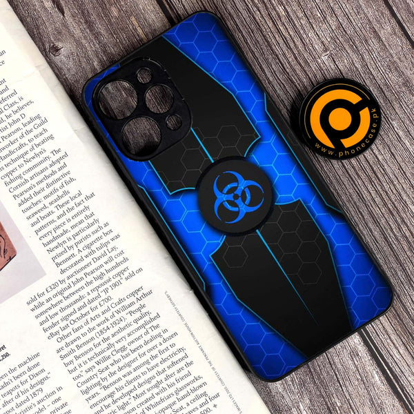 Xiaomi Redmi 12 - Biohazard Sign Design 1 - Premium Printed Glass soft Bumper shock Proof Case CS-9737