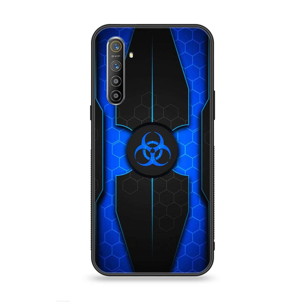 Realme XT - Biohazard Sign Series - Premium Printed Glass soft Bumper shock Proof Case