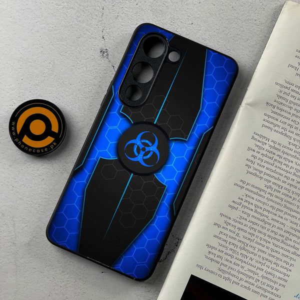 Vivo Y04 - Biohazard Sign Series - Premium Metal Printed Soft Bumper Shockproof Case