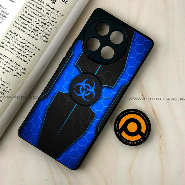 Tecno Camon 30s - Biohazard Sign Design 1 - Premium Printed Glass soft Bumper shock Proof Case CS-21167