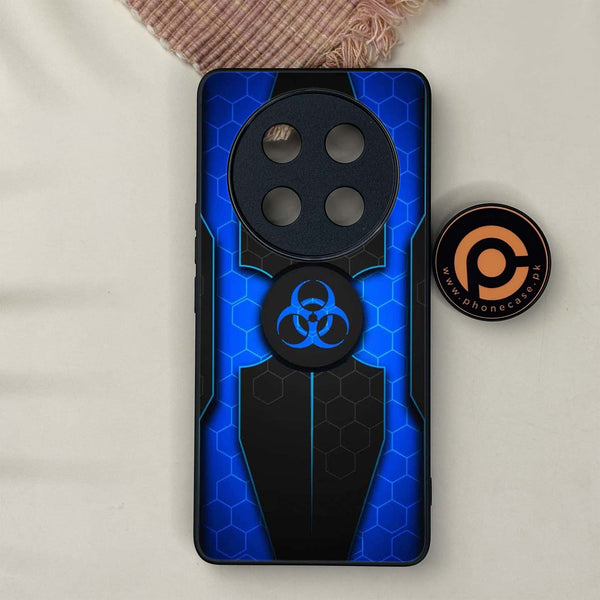 Honor X9c 5G - Biohazard Sign Series - Premium Metal Printed soft Bumper shock Proof Case
