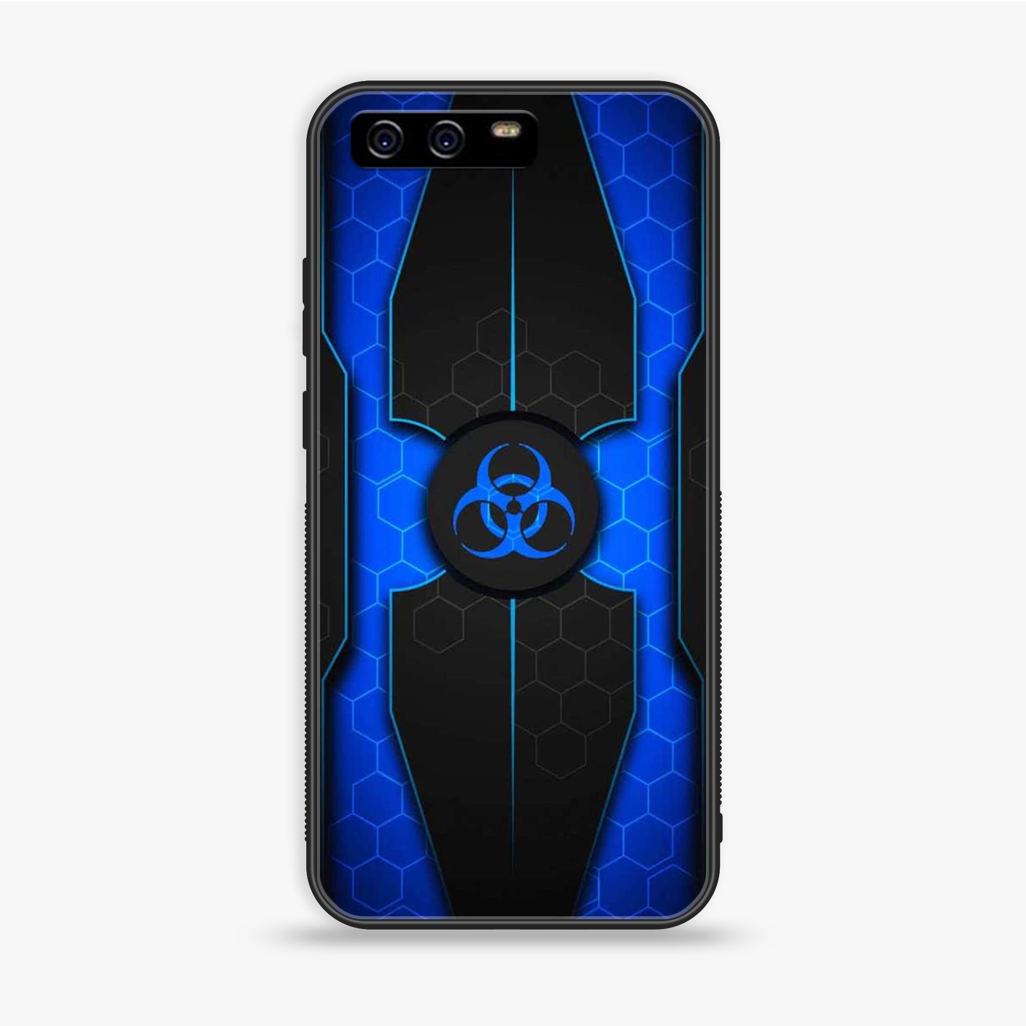 Huawei P10 Plus - Biohazard Sign Series - Premium Printed Glass soft Bumper shock Proof Case