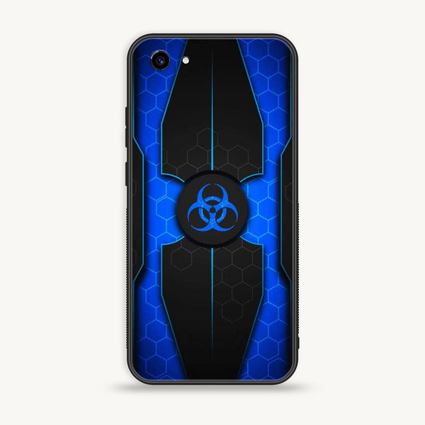 Vivo Y83 - Biohazard Sign Series - Premium Printed Glass soft Bumper shock Proof Case