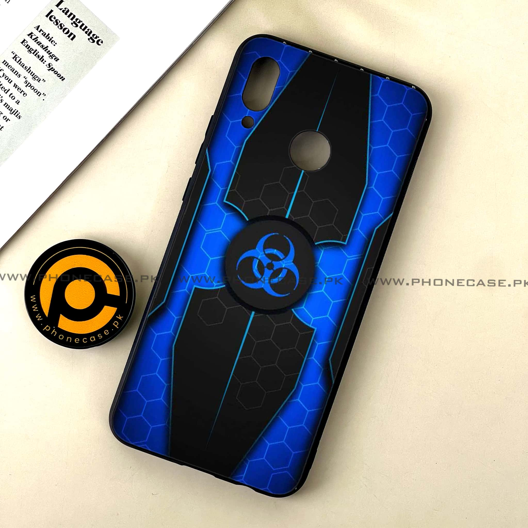 Huawei Nova 3 - Biohazard Sign Series - Premium Printed Glass soft Bumper shock Proof Case