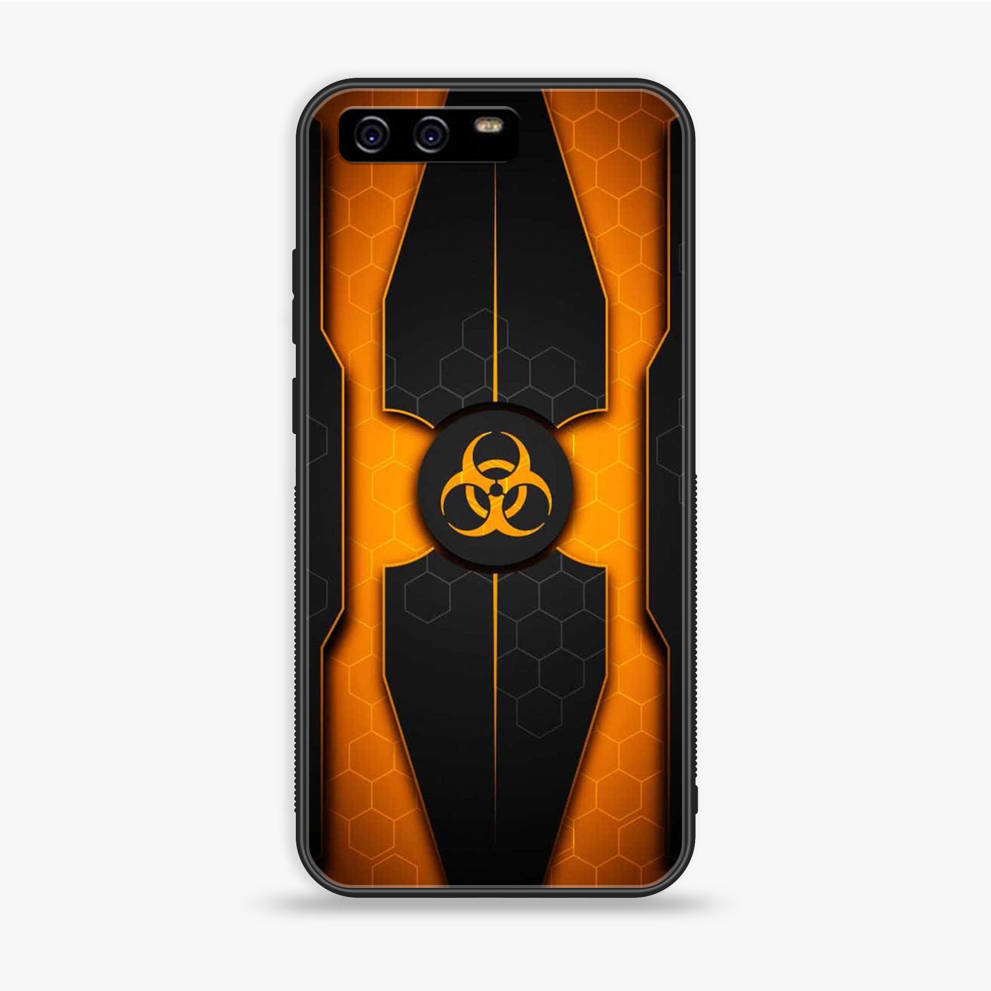 Huawei P10 Plus - Biohazard Sign Series - Premium Printed Glass soft Bumper shock Proof Case