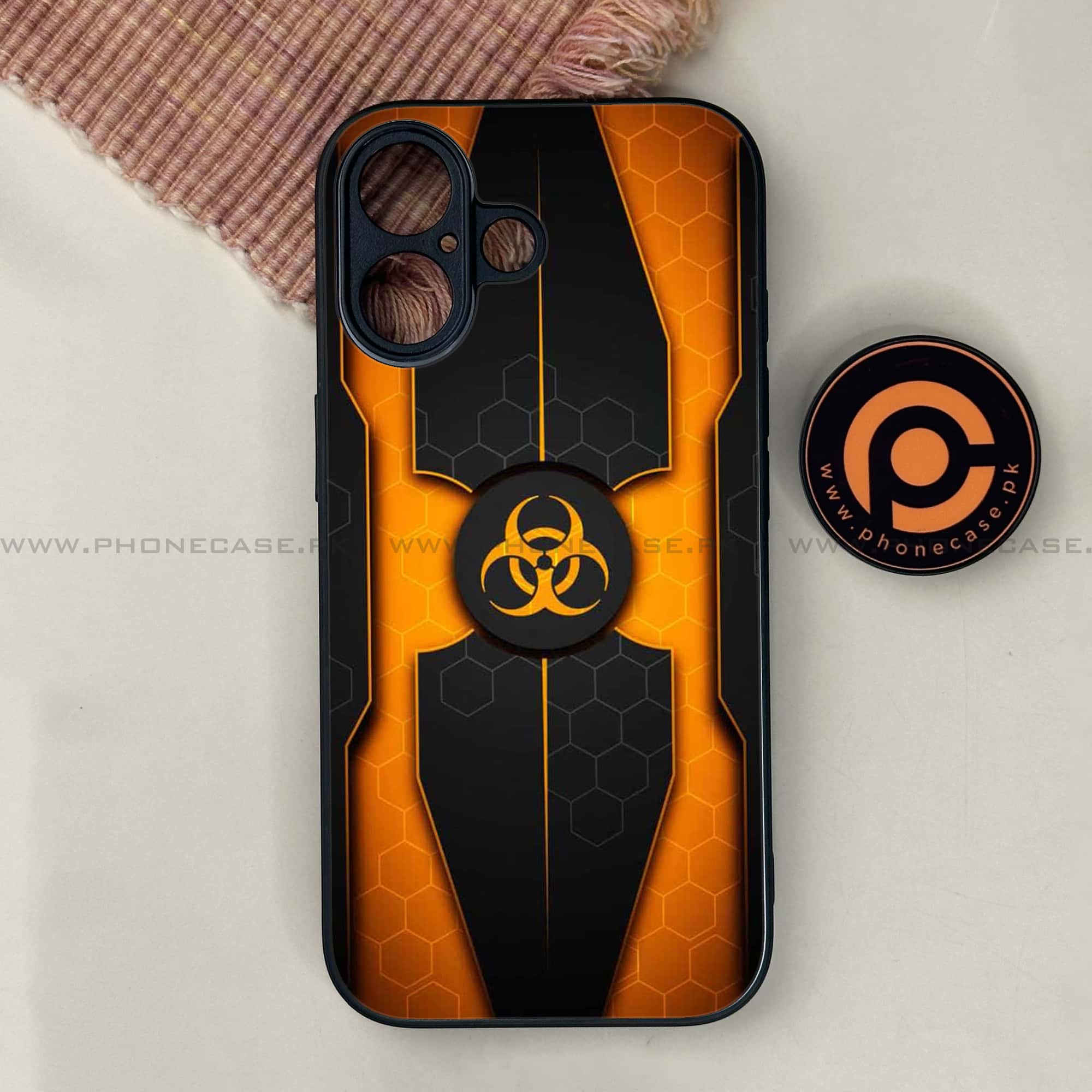 Biohazard Sign Series  Premium Metal Case All Models