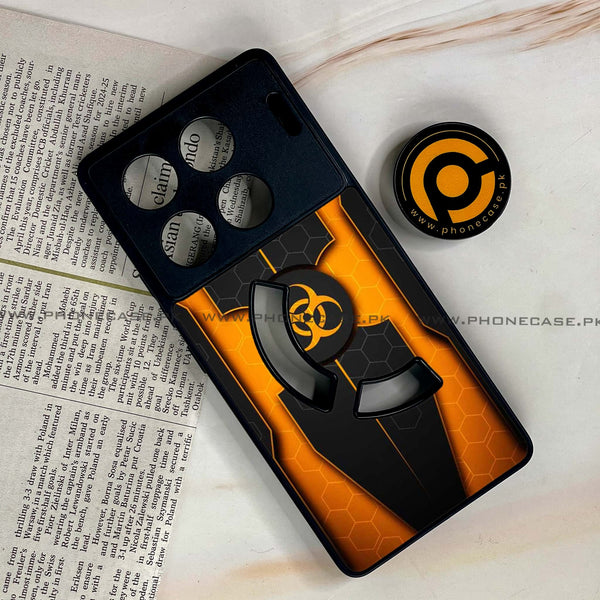 Infinix GT 20 Pro - Biohazard Sign Design 2 - Premium Printed Glass soft Bumper shock Proof Case CS-24379