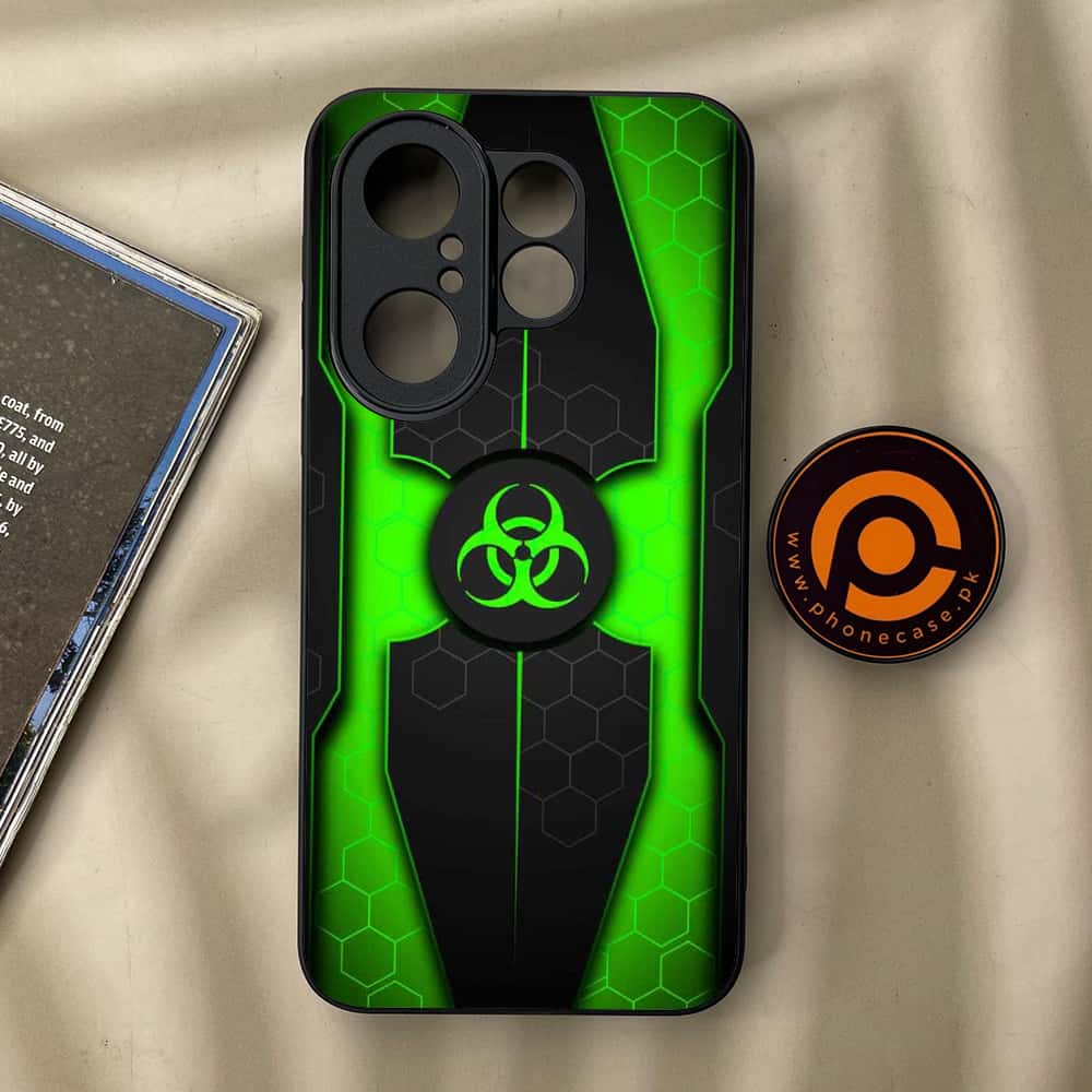 Vivo X200 FE - Biohazard Sign Series - Premium Metal Printed soft Bumper Shock Proof Case