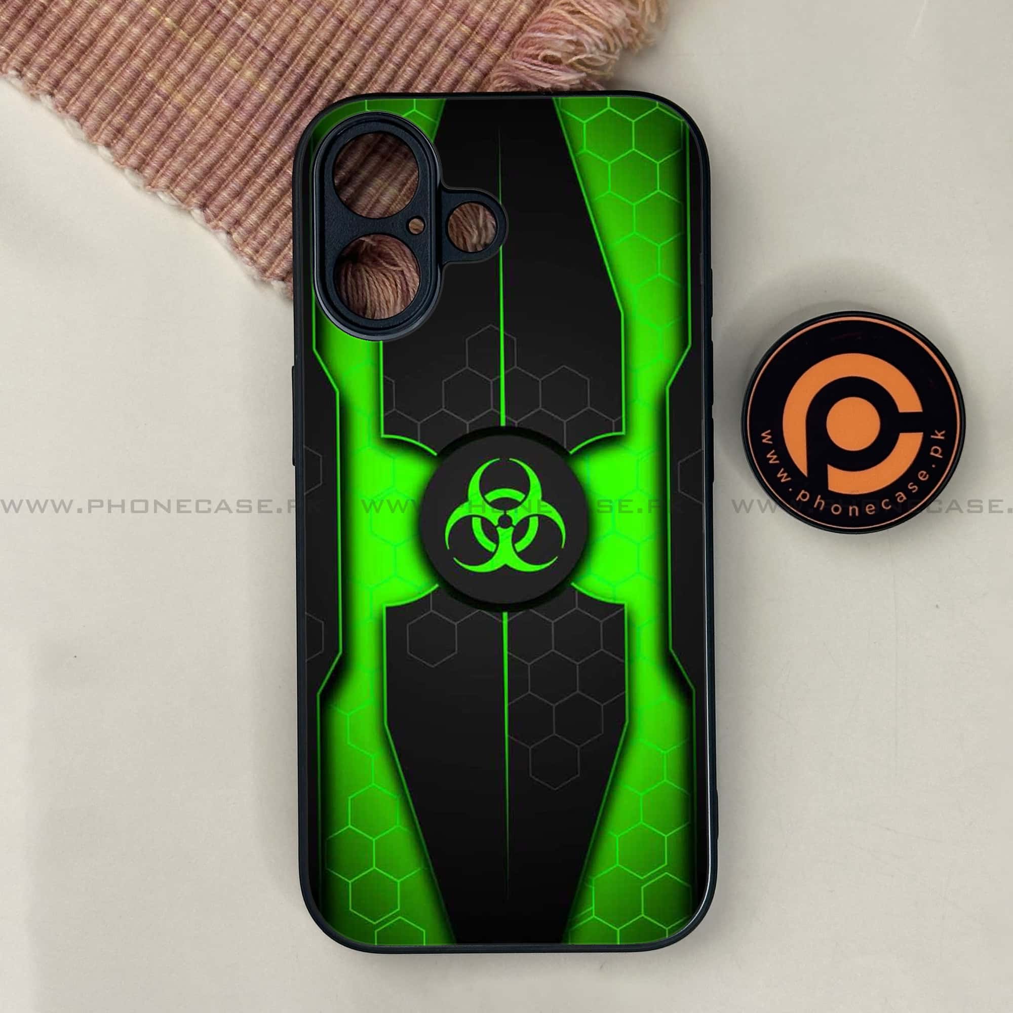 Biohazard Sign Series  Premium Metal Case All Models
