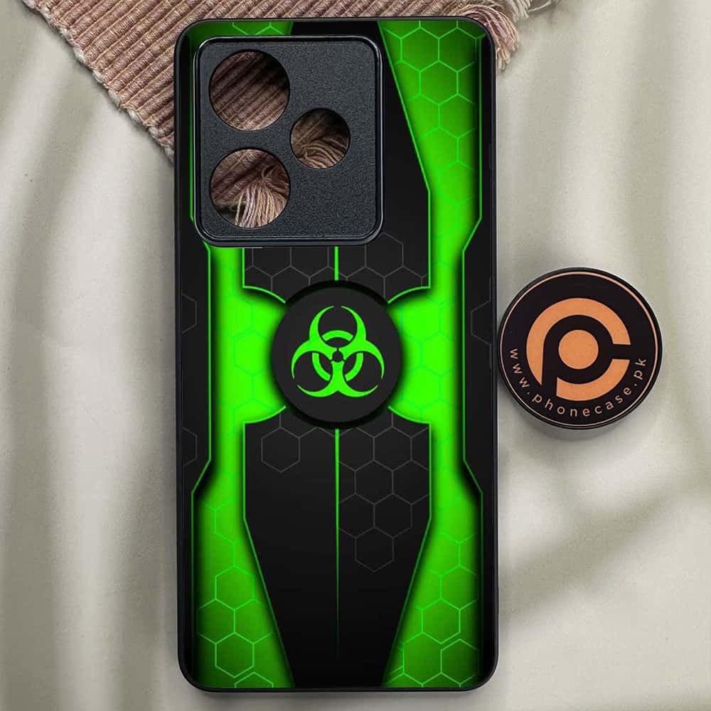 Realme GT 7 - Biohazard Sign Series - Premium Metal Printed soft Bumper shock Proof Case