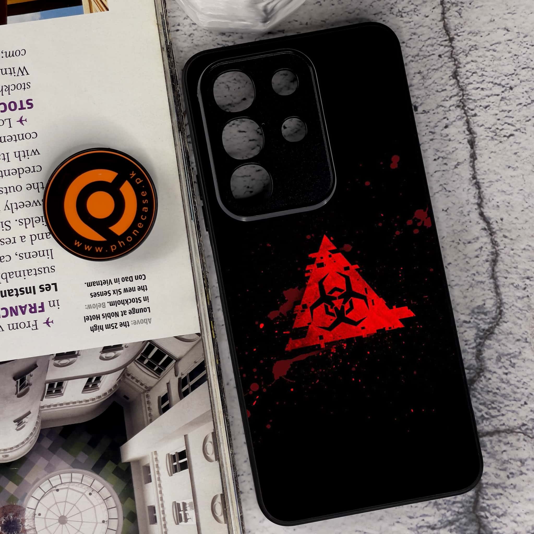 Vivo Y29 4G - Biohazard Sign Series - Premium Metal Printed soft Bumper Shock Proof Case
