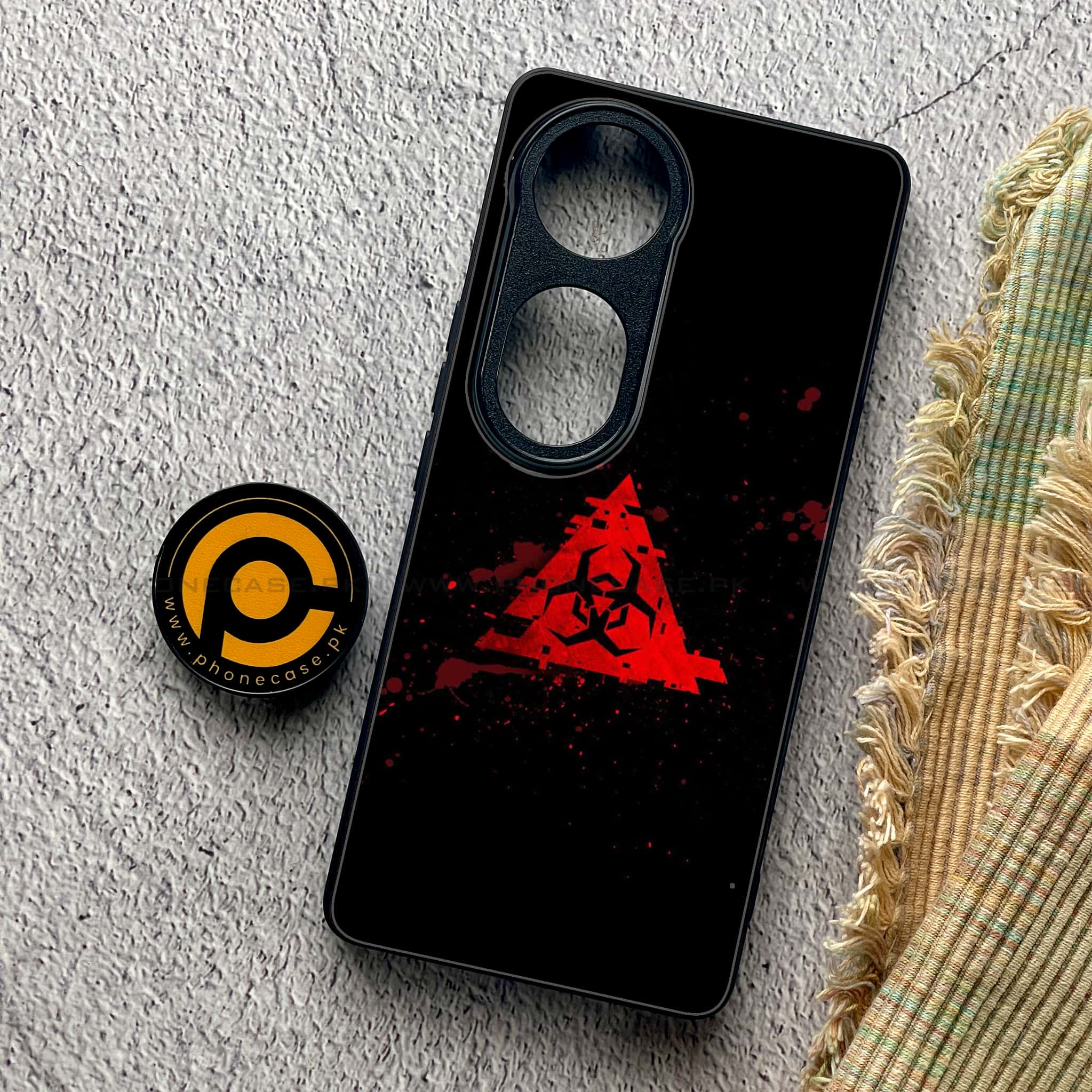 Vivo S19 Pro - Biohazard Sign Series - Premium Metal Printed soft Bumper shock Proof Case