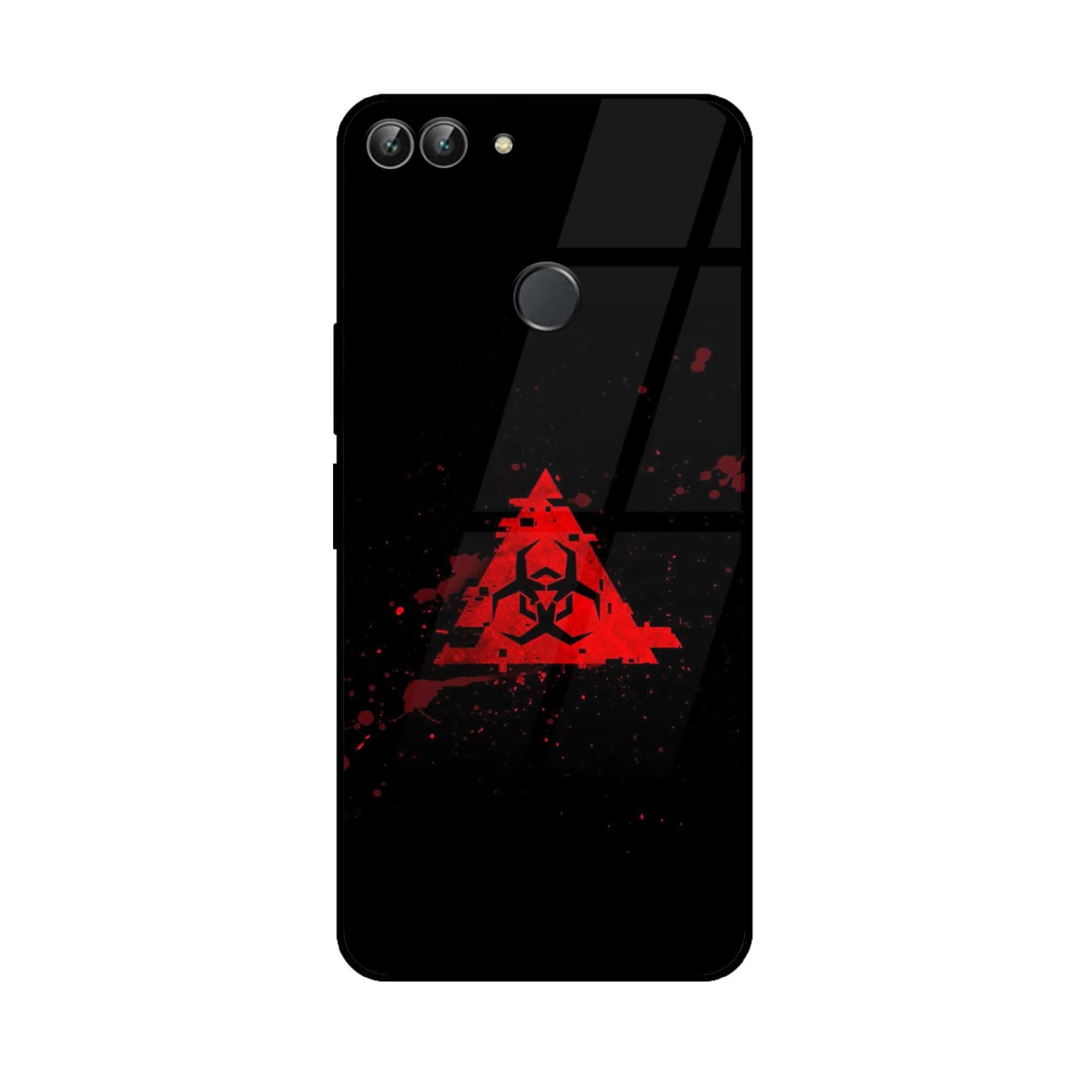 Huawei P Smart - Biohazard Sign Series - Premium Printed Glass soft Bumper shock Proof Case