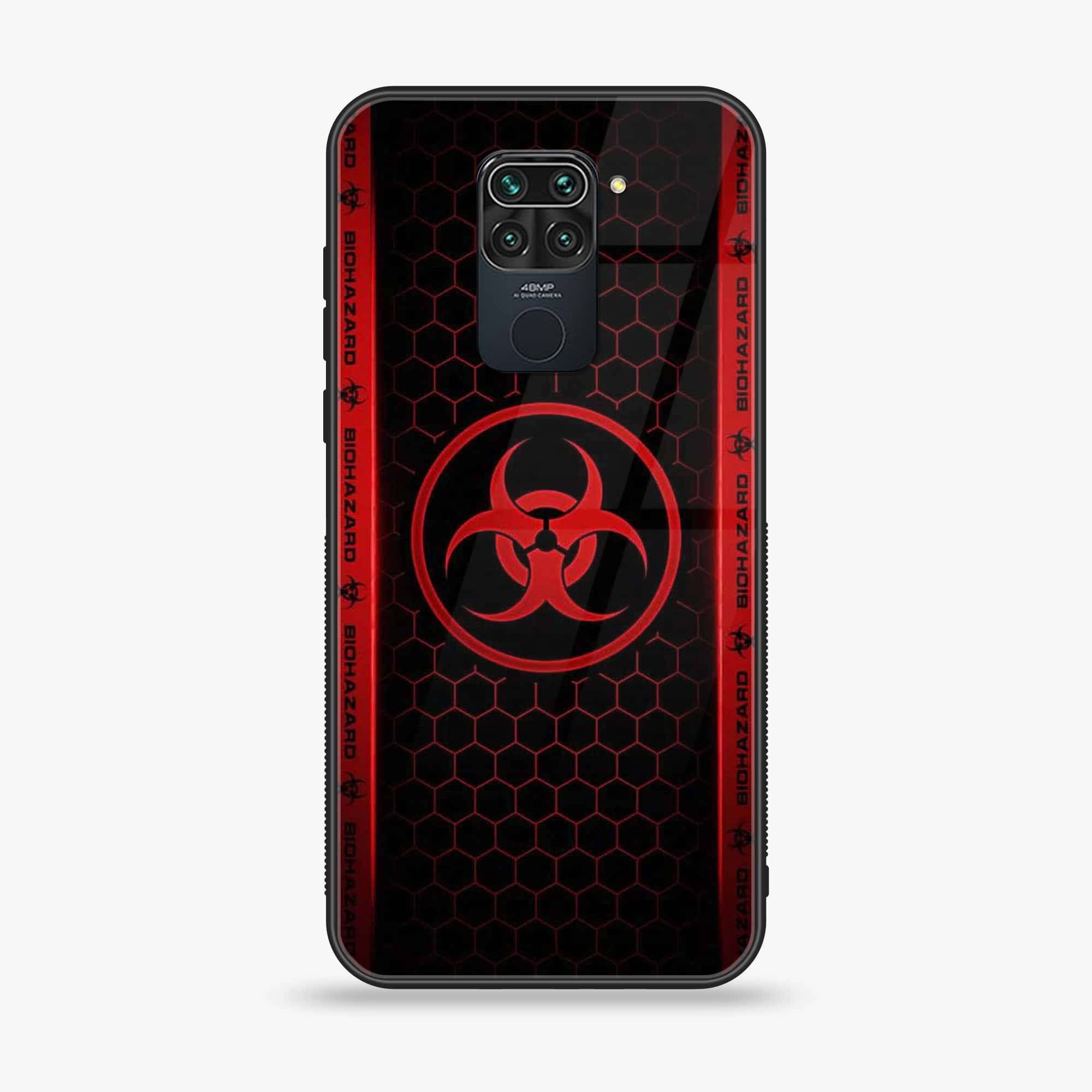 Xiaomi Redmi 10X - Biohazard Sign Series -  Premium Printed Metal soft Bumper shock Proof Case