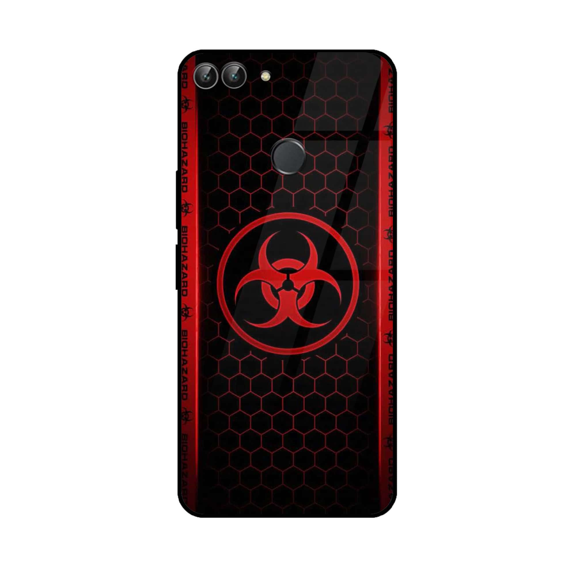 Huawei P Smart - Biohazard Sign Series - Premium Printed Glass soft Bumper shock Proof Case