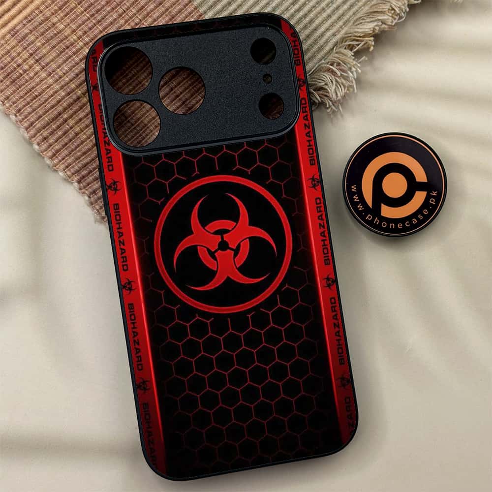 iPhone 17 Pro Max - Biohazard Sign Series - Premium Metal Printed soft Bumper shock Proof Case