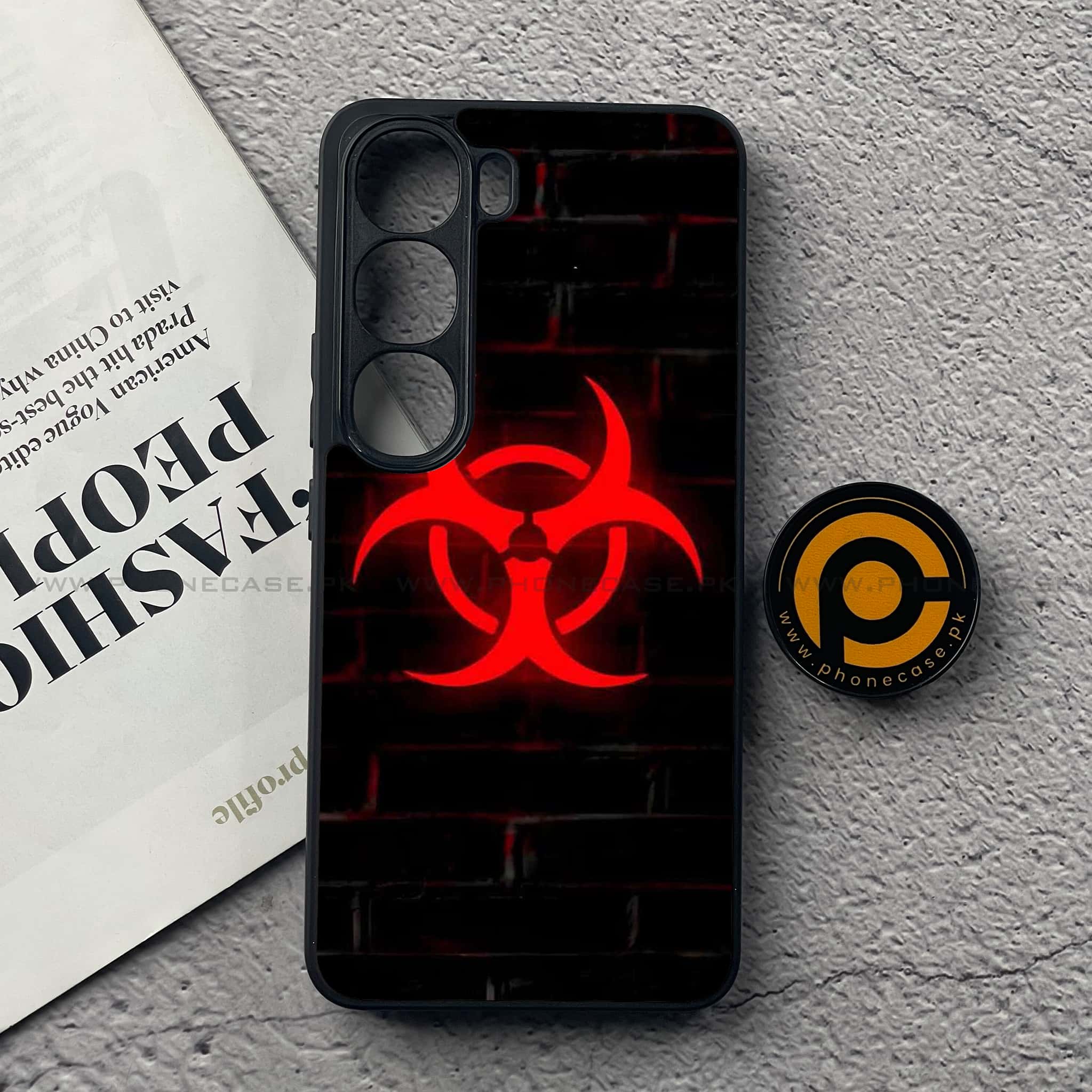 Vivo Y200 4G - Biohazard Sign Series - Premium Metal Printed soft Bumper Shock Proof Case