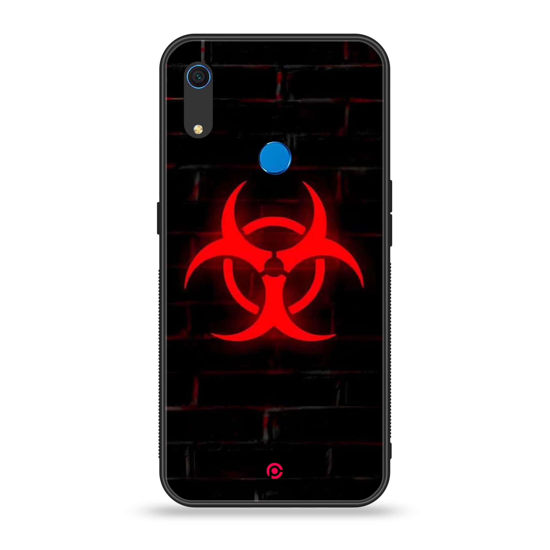 Huawei Y6s - Biohazard Sign Series - Premium Printed Metal soft Bumper shock Proof Case