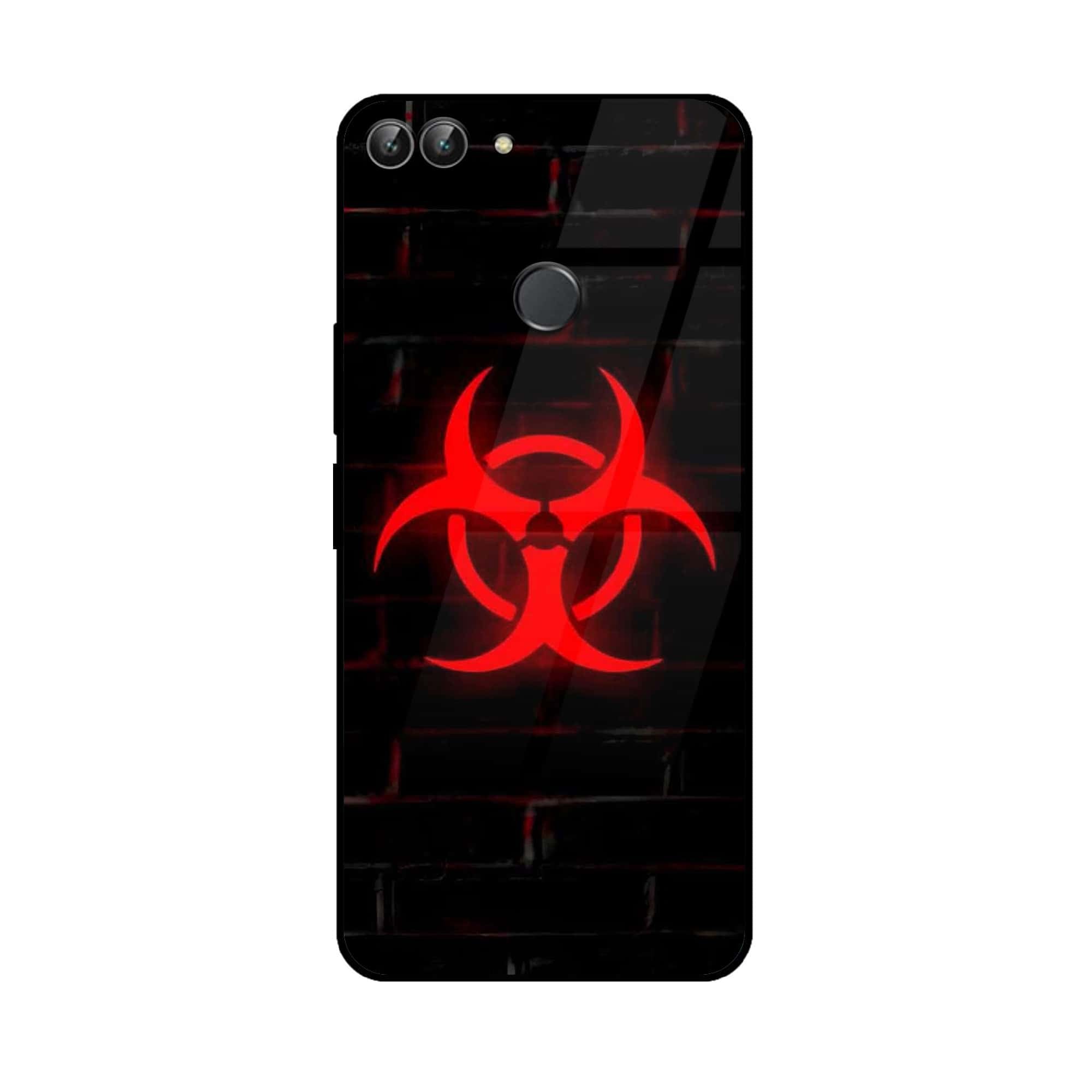 Huawei P Smart - Biohazard Sign Series - Premium Printed Glass soft Bumper shock Proof Case