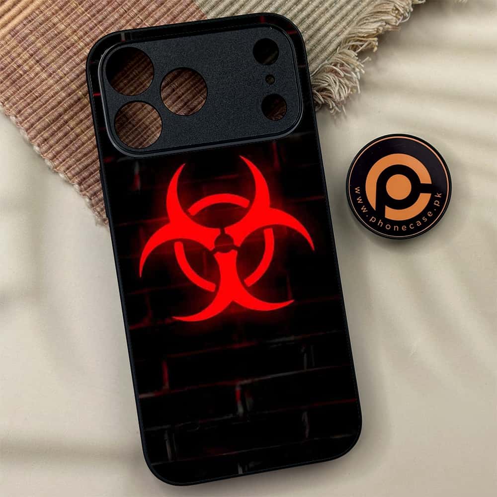 iPhone 17 Pro Max - Biohazard Sign Series - Premium Metal Printed soft Bumper shock Proof Case