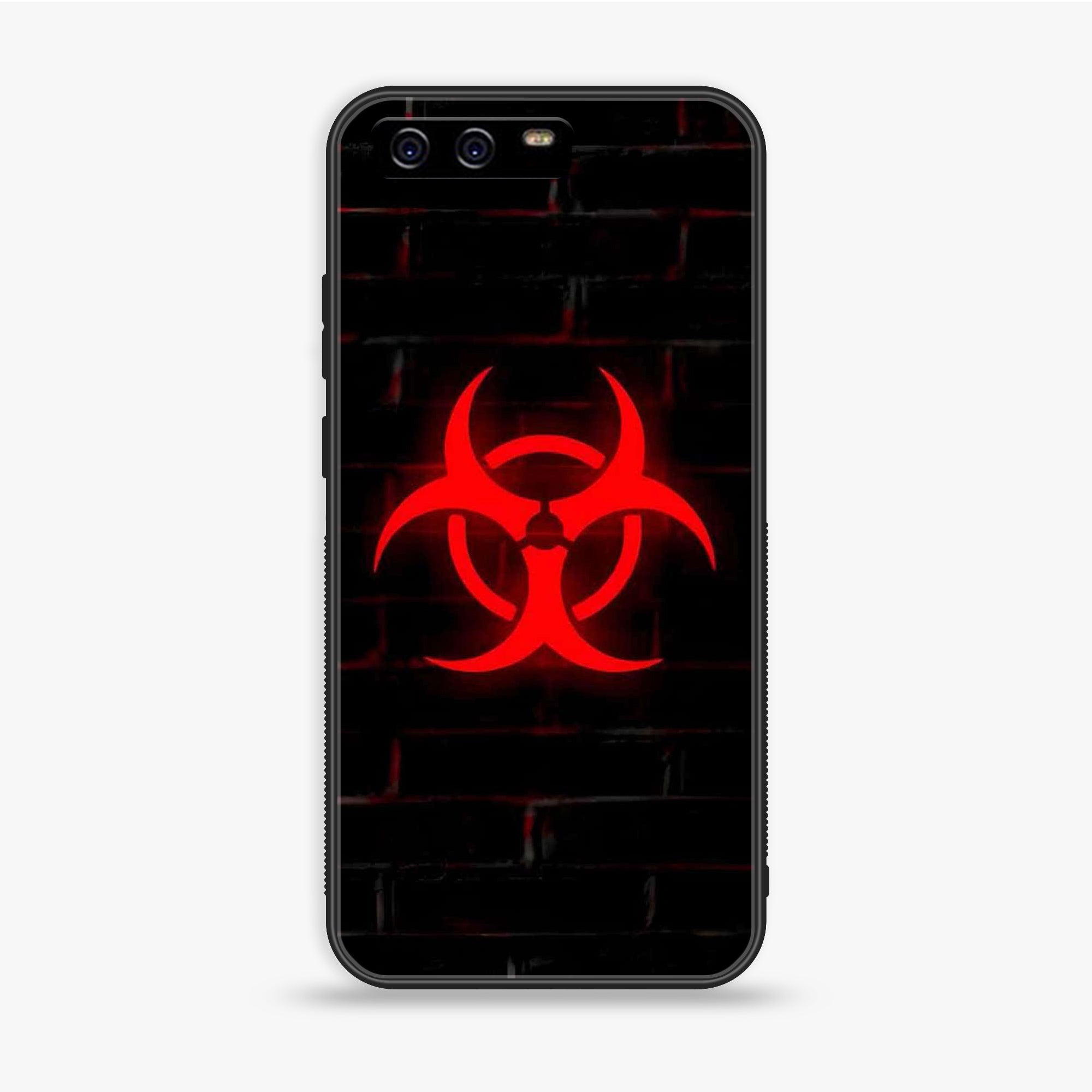 Huawei P10 Plus - Biohazard Sign Series - Premium Printed Glass soft Bumper shock Proof Case