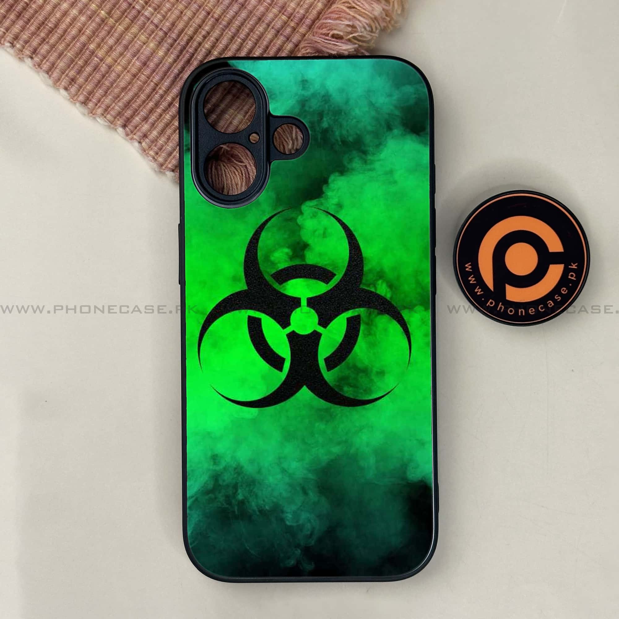 Biohazard Sign Series  Premium Metal Case All Models