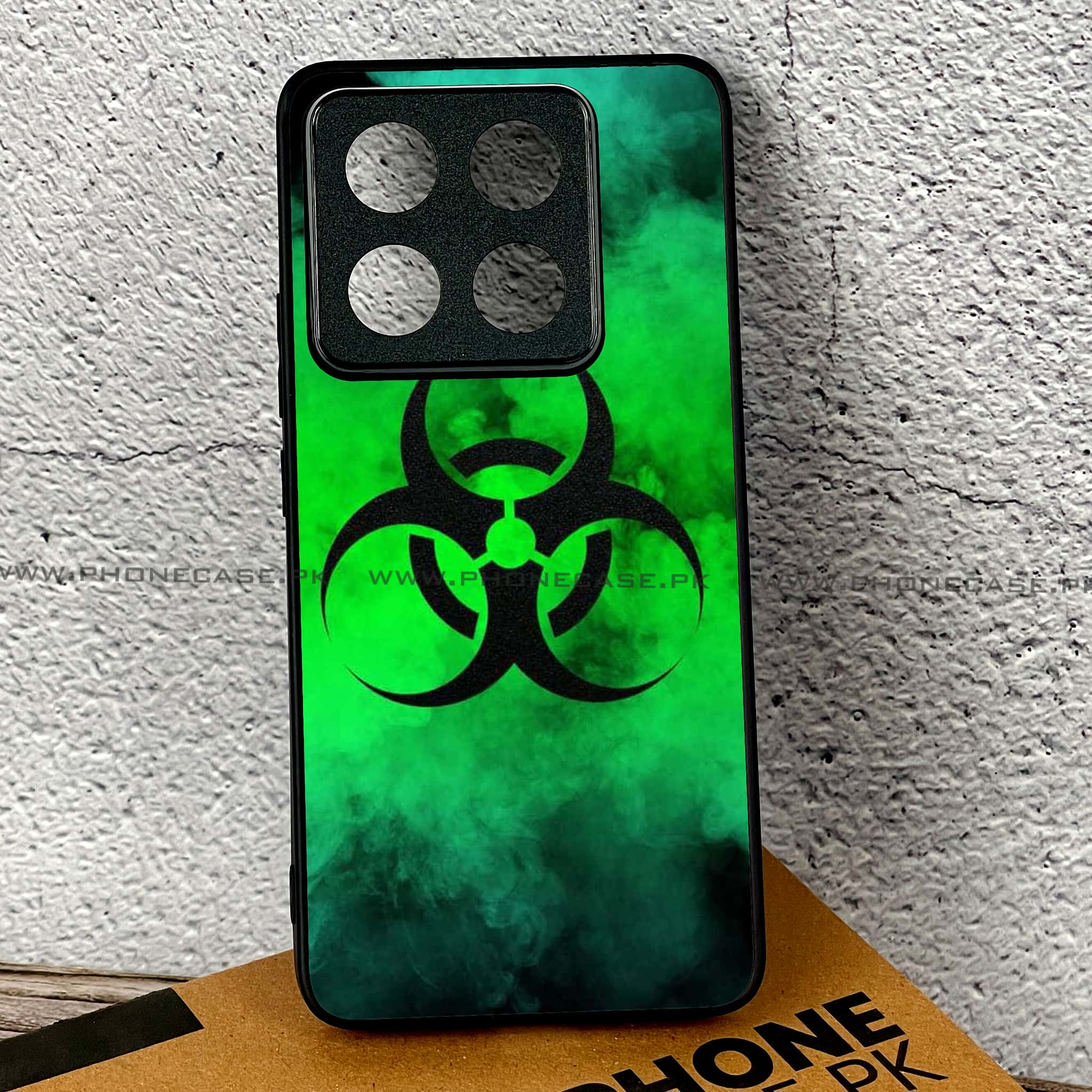 Xiaomi 14T Pro - Biohazard Sign Series - Premium Printed Glass soft Bumper shock Proof Case