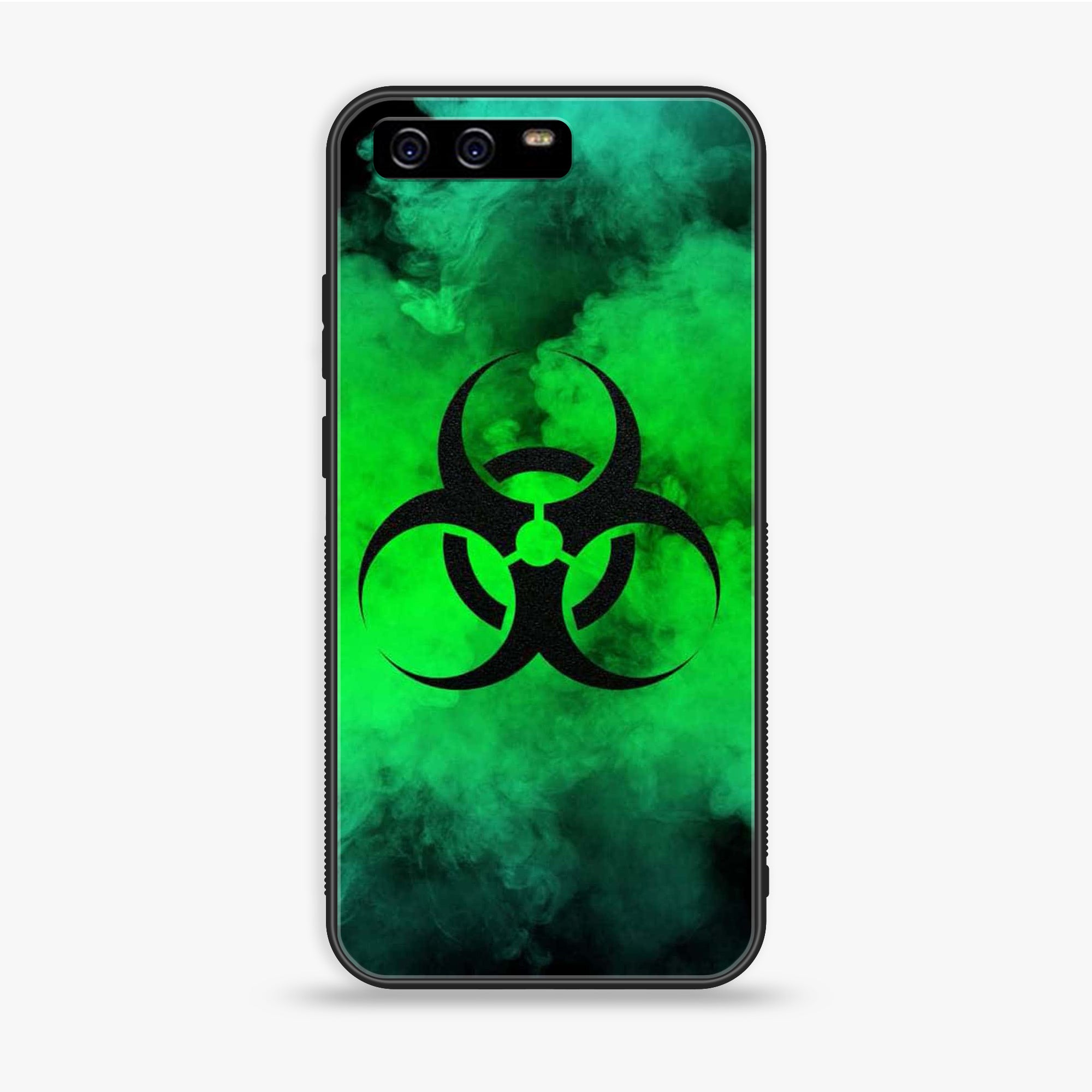 Huawei P10 Plus - Biohazard Sign Series - Premium Printed Glass soft Bumper shock Proof Case