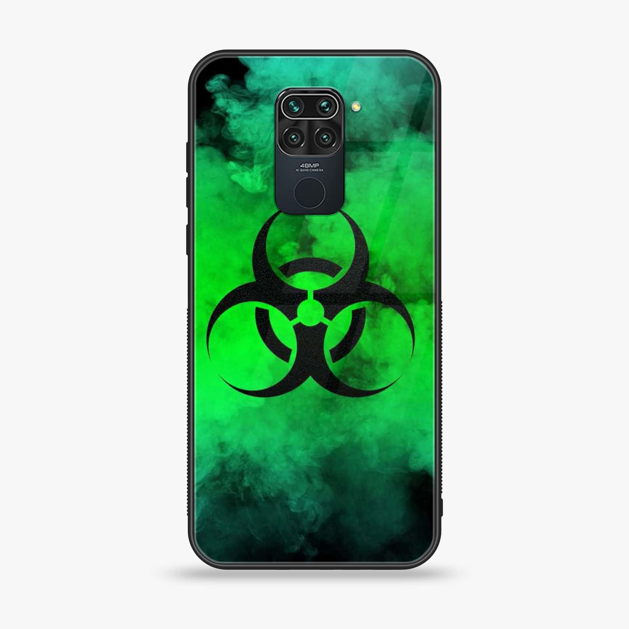 Xiaomi Redmi 10X - Biohazard Sign Series -  Premium Printed Metal soft Bumper shock Proof Case