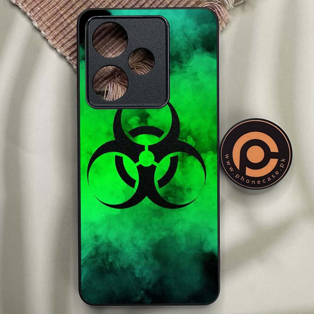 Realme GT 7 - Biohazard Sign Series - Premium Metal Printed soft Bumper shock Proof Case