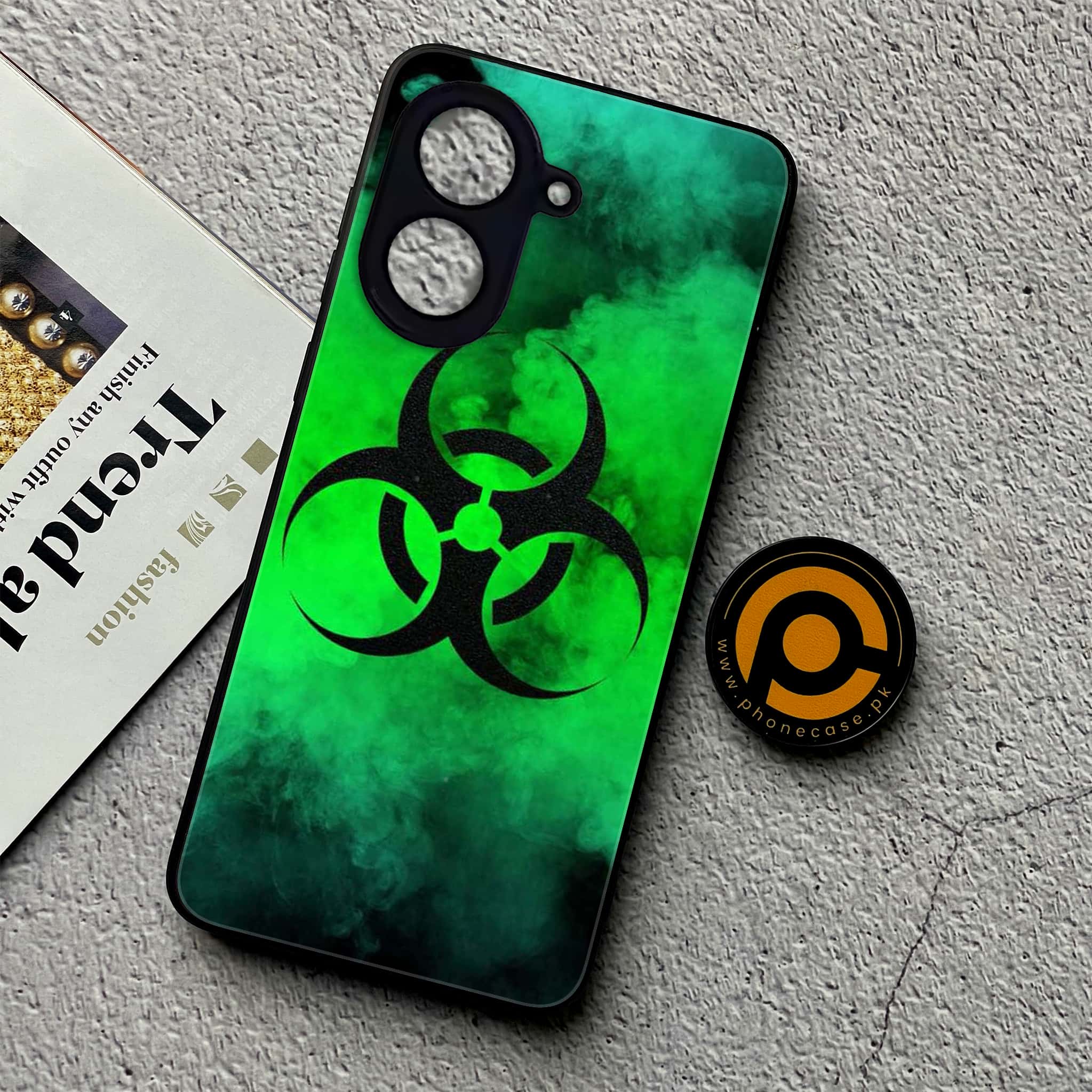 Xiaomi Redmi A5 - Biohazard Sign Series - Premium Metal Printed soft Bumper shock Proof Case