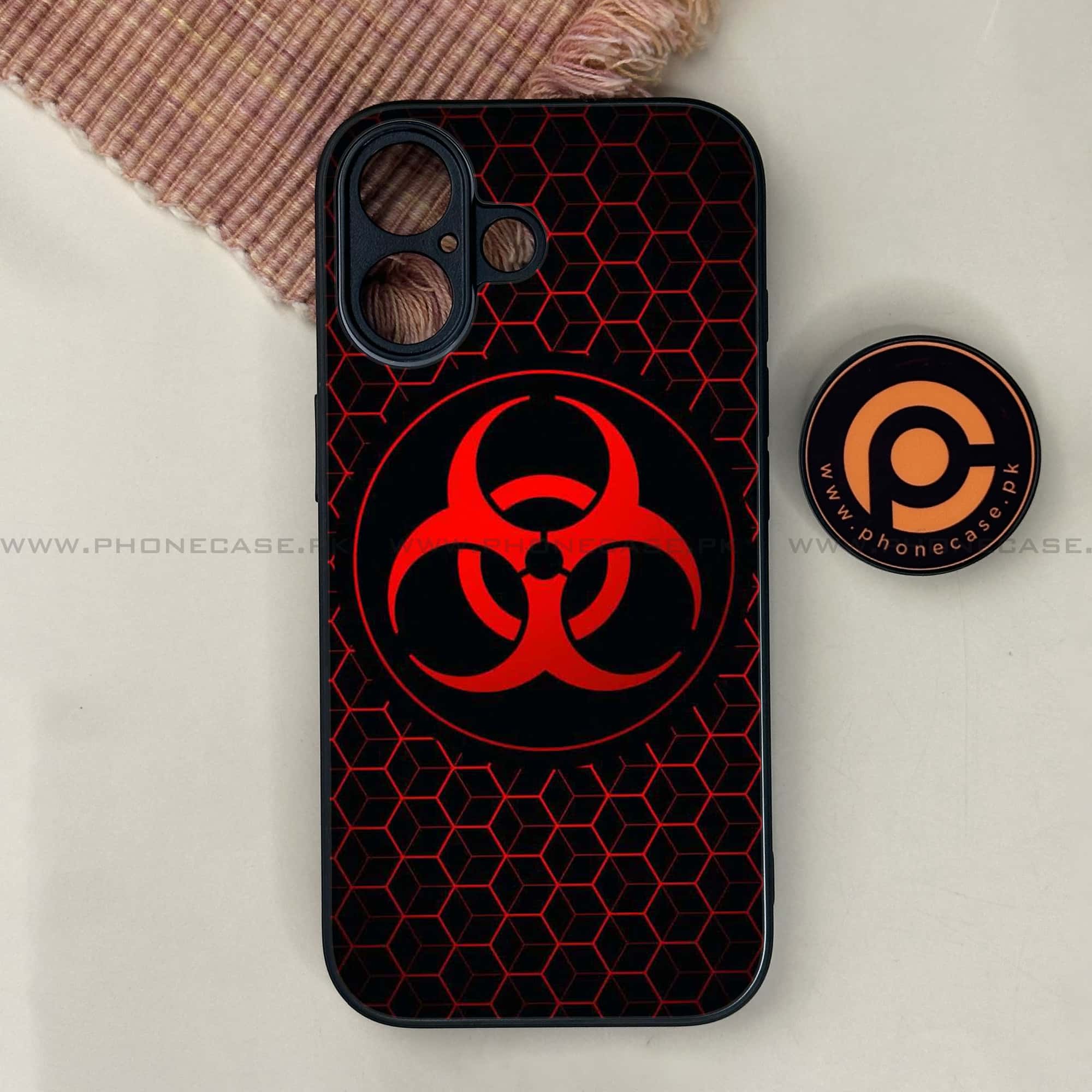 Biohazard Sign Series  Premium Metal Case All Models