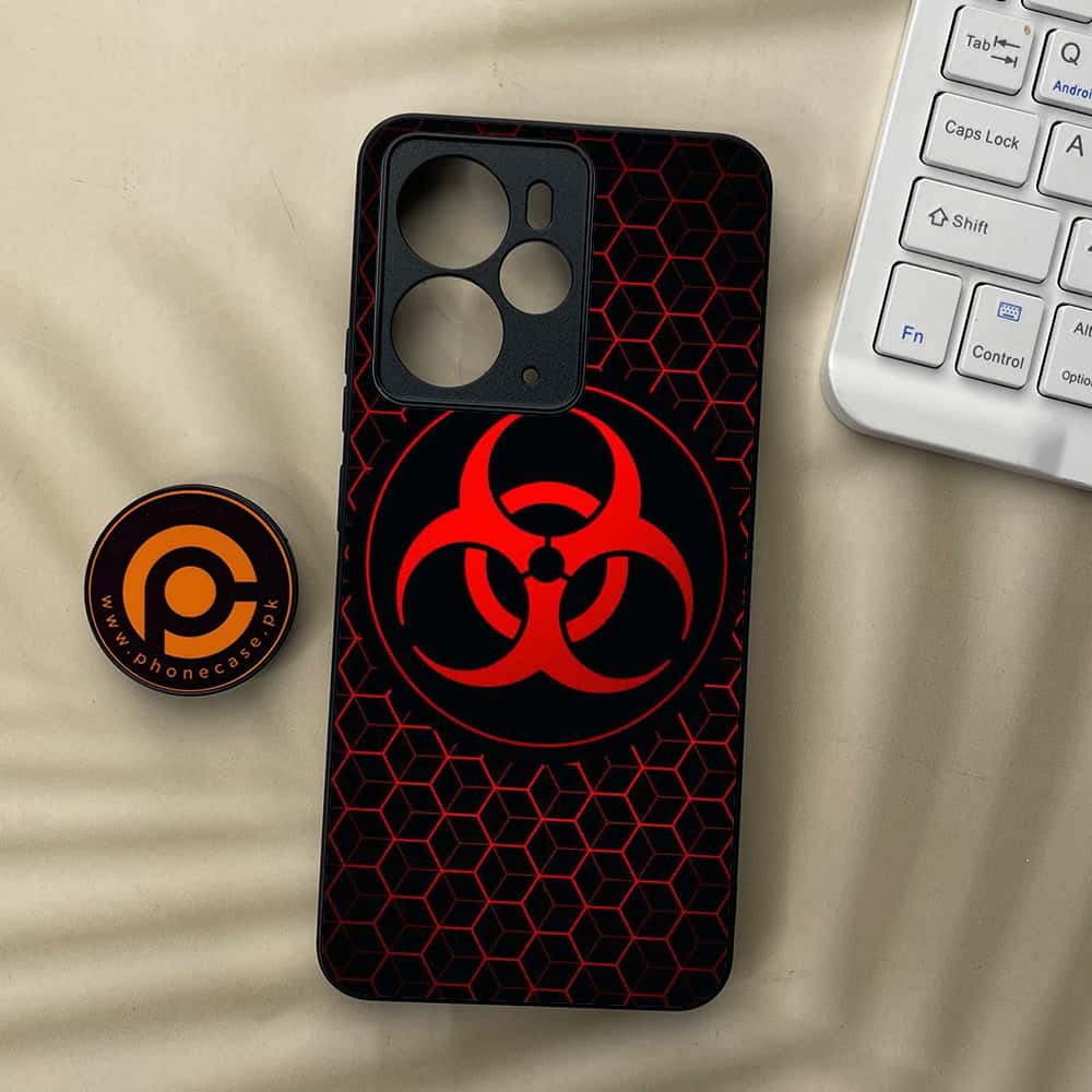 Realme 14 5G - Biohazard Sign Series - Premium Metal Printed soft Bumper Shock Proof Case