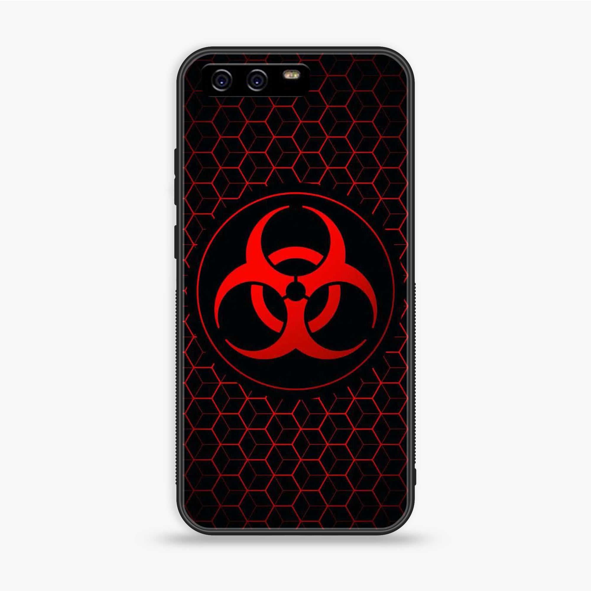 Huawei P10 Plus - Biohazard Sign Series - Premium Printed Glass soft Bumper shock Proof Case