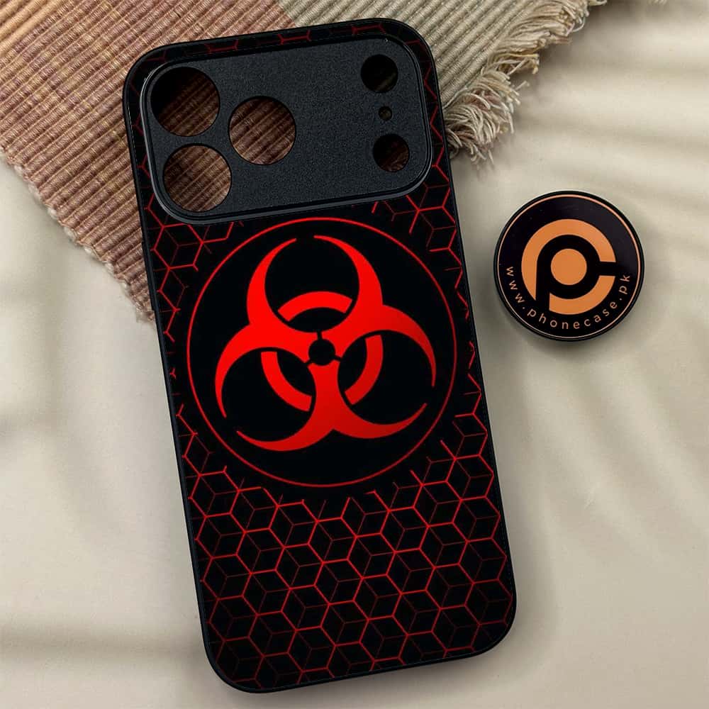 iPhone 17 Pro Max - Biohazard Sign Series - Premium Metal Printed soft Bumper shock Proof Case