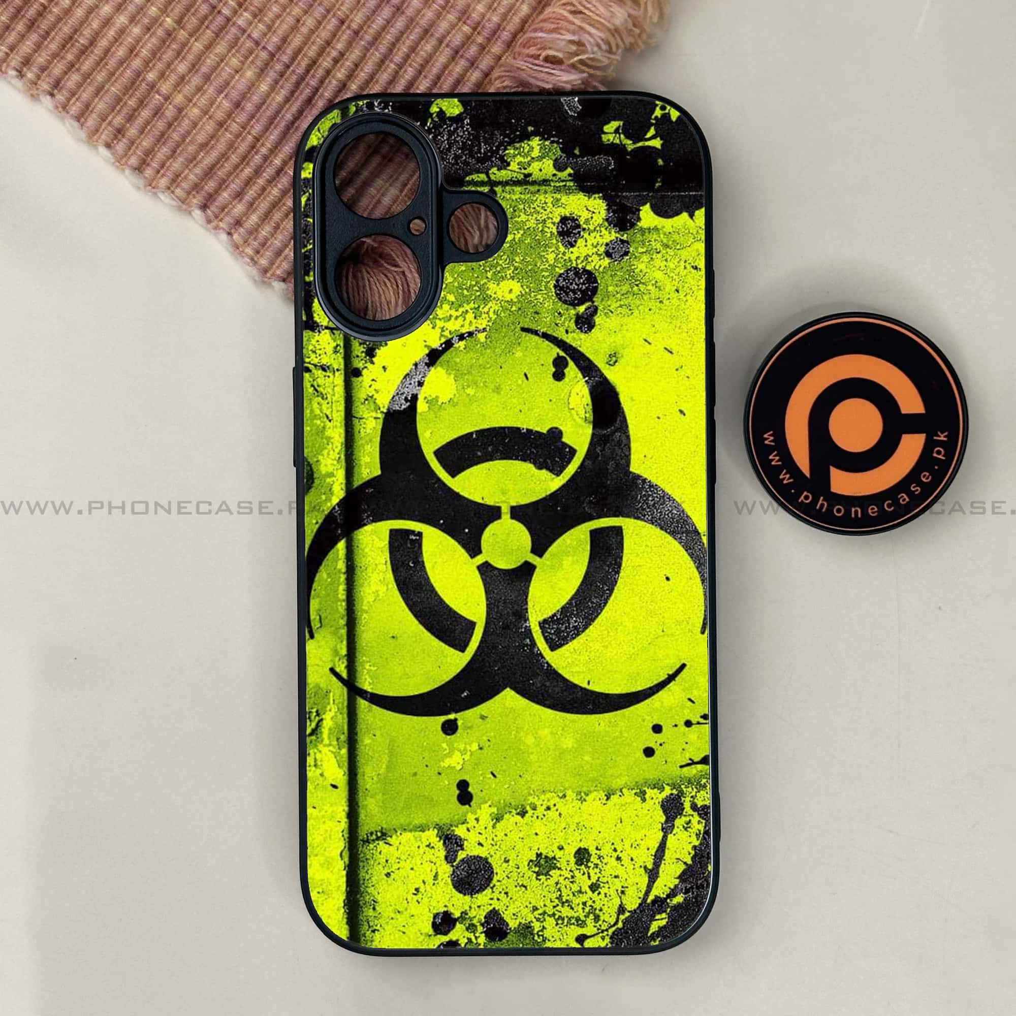 Biohazard Sign Series  Premium Metal Case All Models