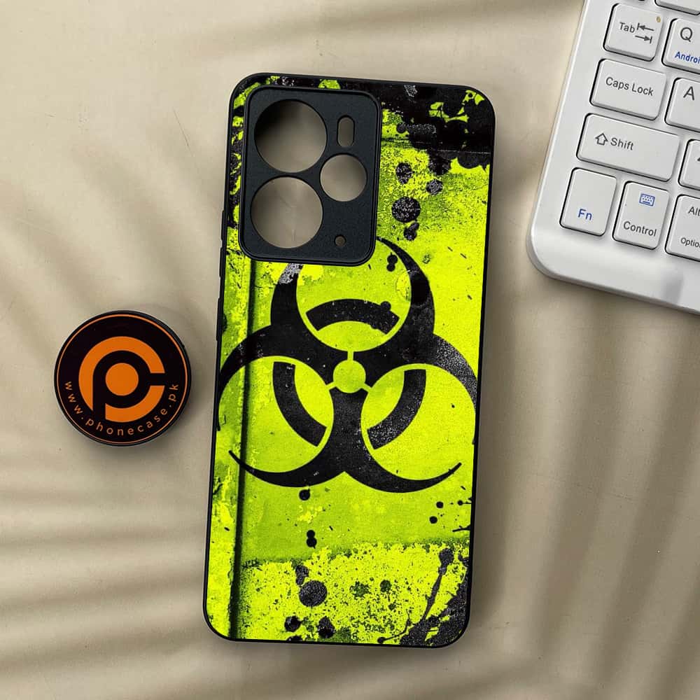 Realme 14 5G - Biohazard Sign Series - Premium Metal Printed soft Bumper Shock Proof Case