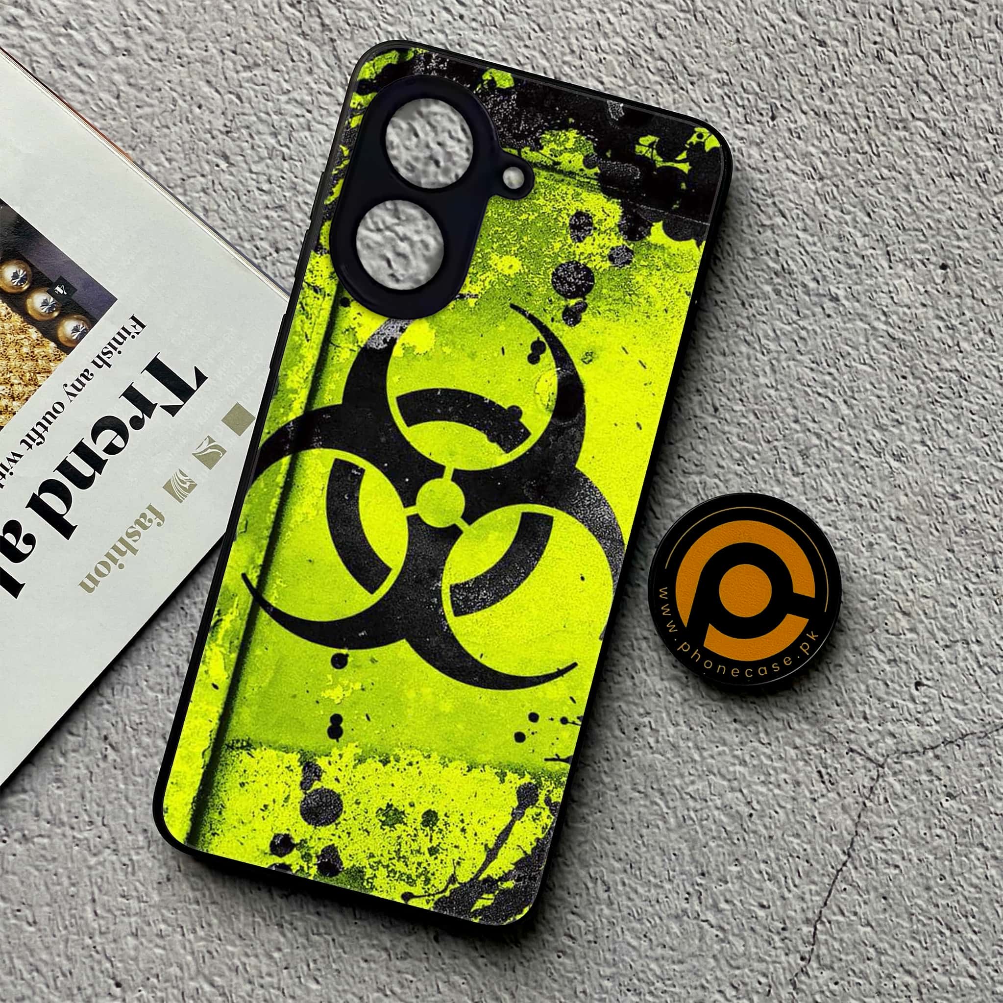 Xiaomi Redmi A5 - Biohazard Sign Series - Premium Metal Printed soft Bumper shock Proof Case