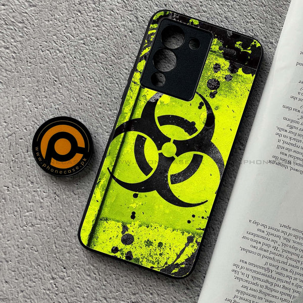 Infinix Note 12 G96 Biohazard Sign  Design 9  Premium Metal Printed soft Bumper shock Proof Case  CS-30707