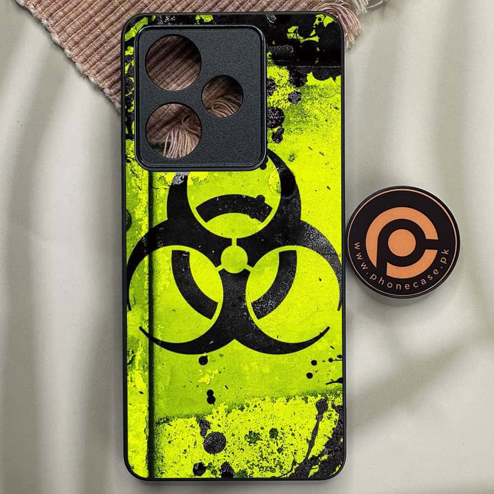 Realme GT 7 - Biohazard Sign Series - Premium Metal Printed soft Bumper shock Proof Case