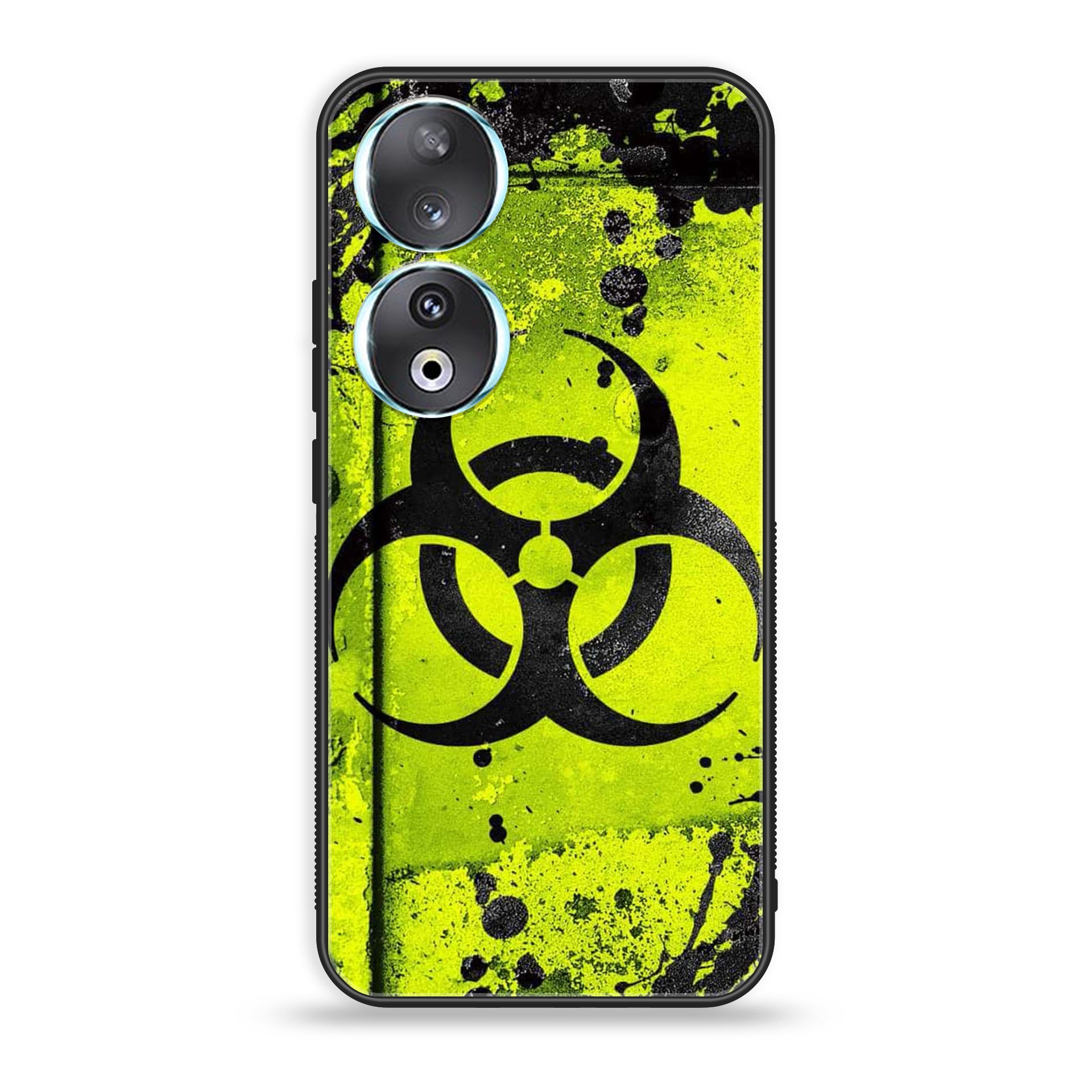 Huawei Honor 90 - Biohazard Sign Series - Premium Printed Glass soft Bumper shock Proof Case