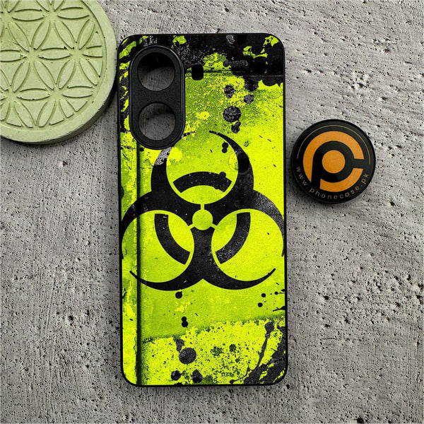 Xiaomi Redmi Turbo 4 - Biohazard Sign Series - Premium Metal Printed soft Bumper shock Proof Case