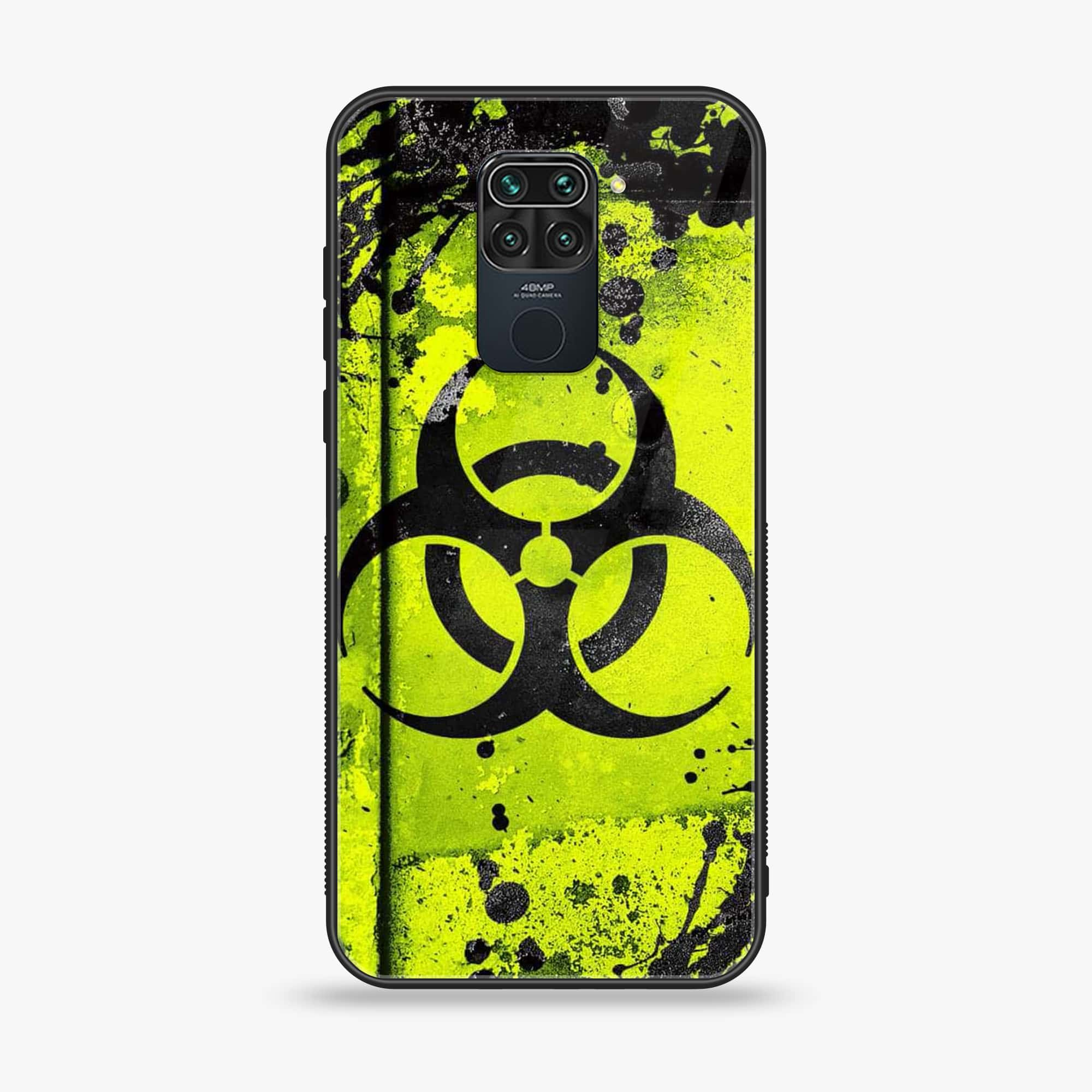 Xiaomi Redmi 10X - Biohazard Sign Series -  Premium Printed Metal soft Bumper shock Proof Case